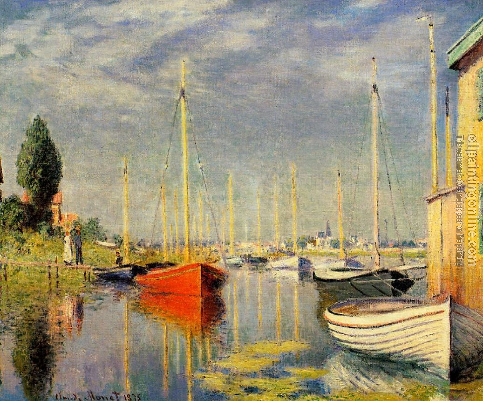 Monet, Claude Oscar - Yachts at Argenteuil